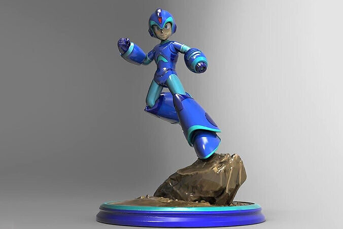 Megaman 3D Model Ready To Print 3D print model