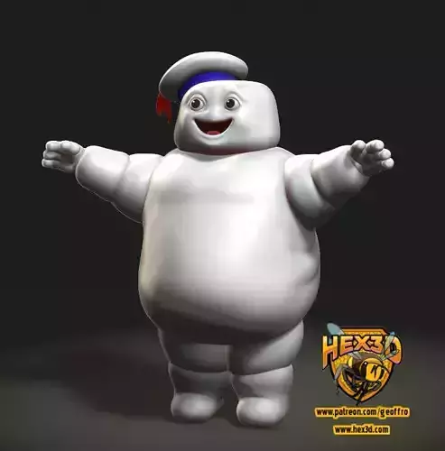 Stay Puft Twin Pack - Ghostbusters 3D print model