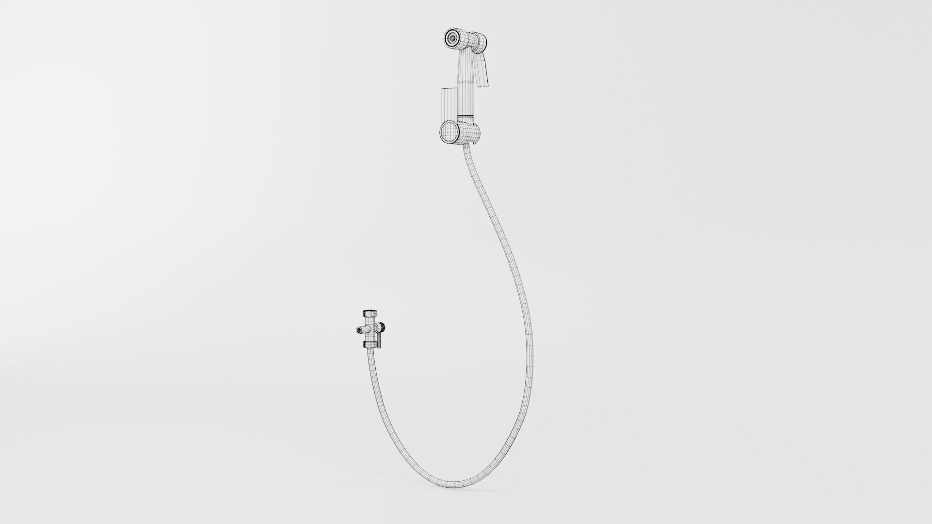 Bidet set CG1 3D model_10