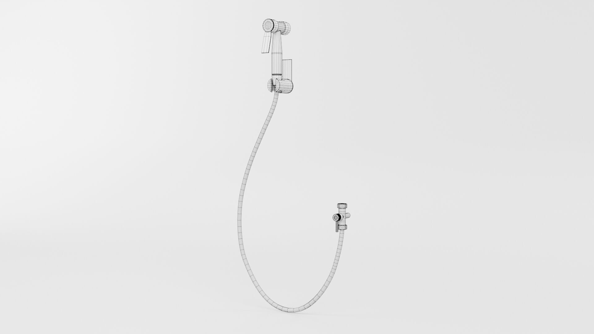 Bidet set CG1 3D model_9