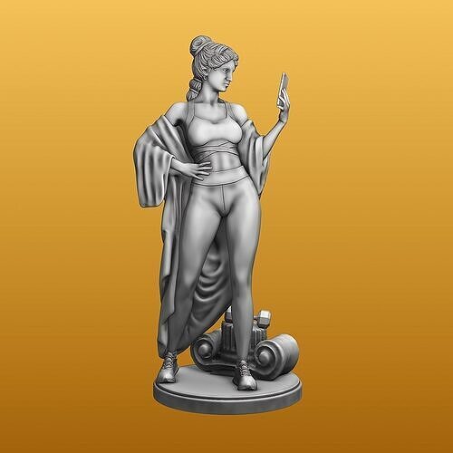 Venus goddess fitness version 3D print model
