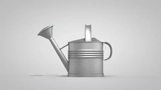 Metal watering can