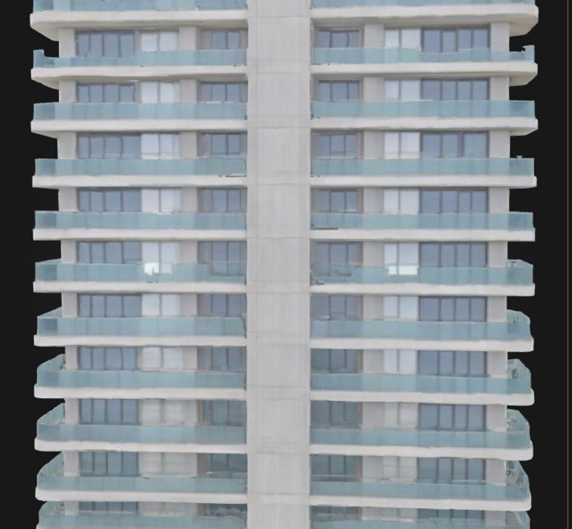 Residential Building 3D model_5
