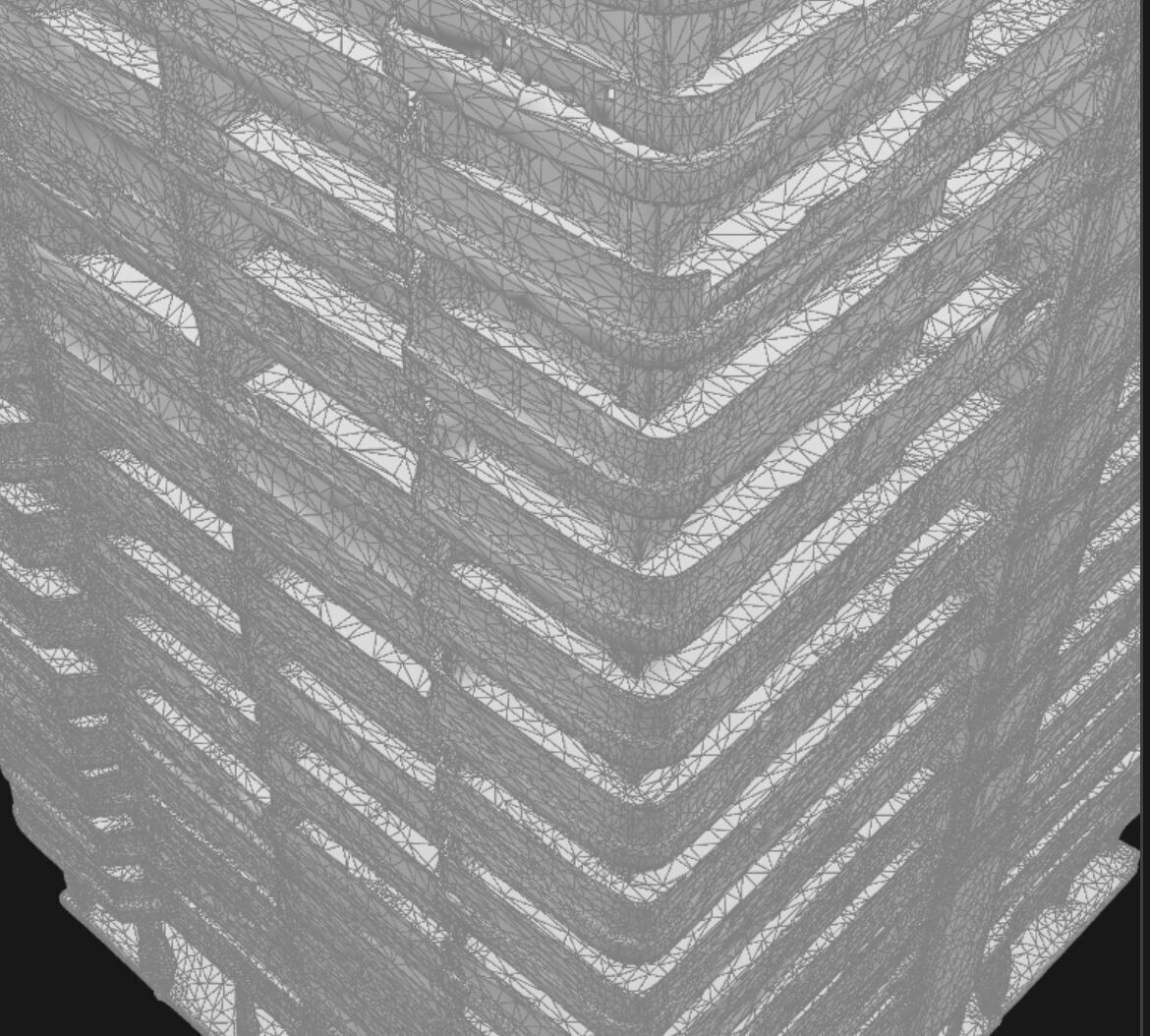 Residential Building 3D model_15