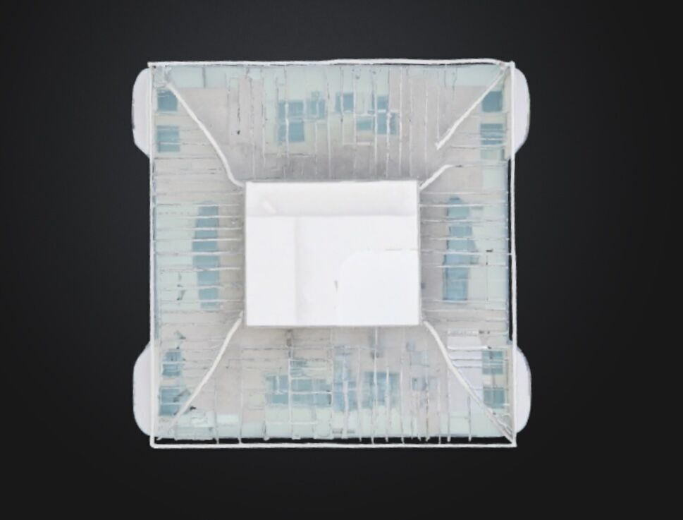 Residential Building 3D model_8