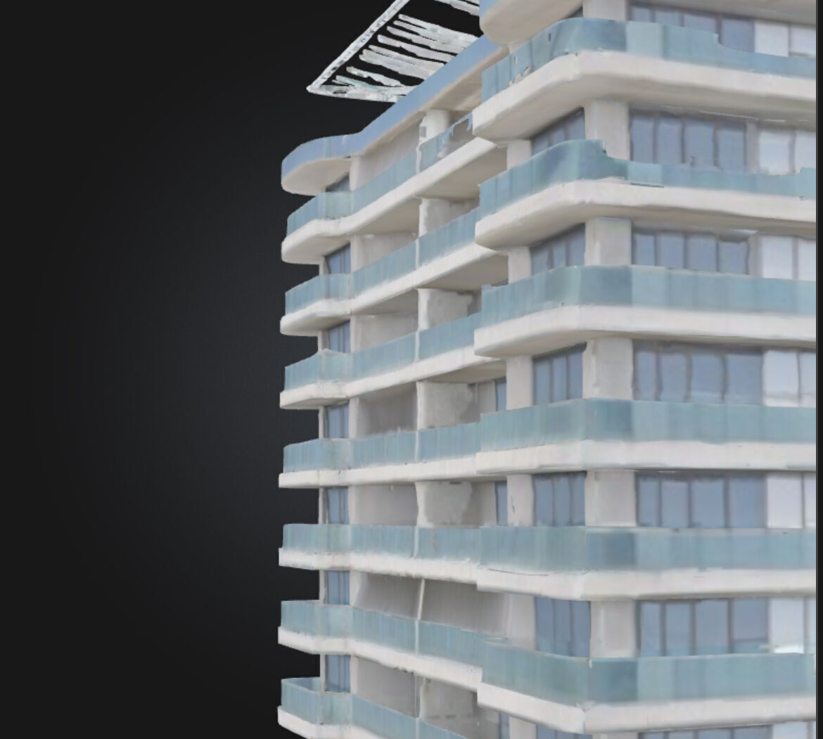 Residential Building 3D model_10
