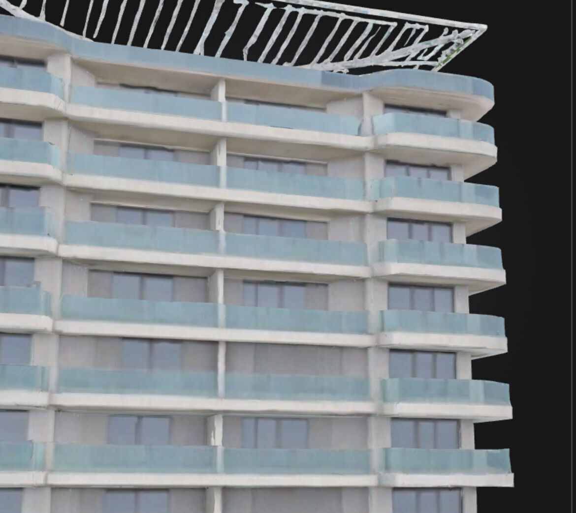 Residential Building 3D model_9