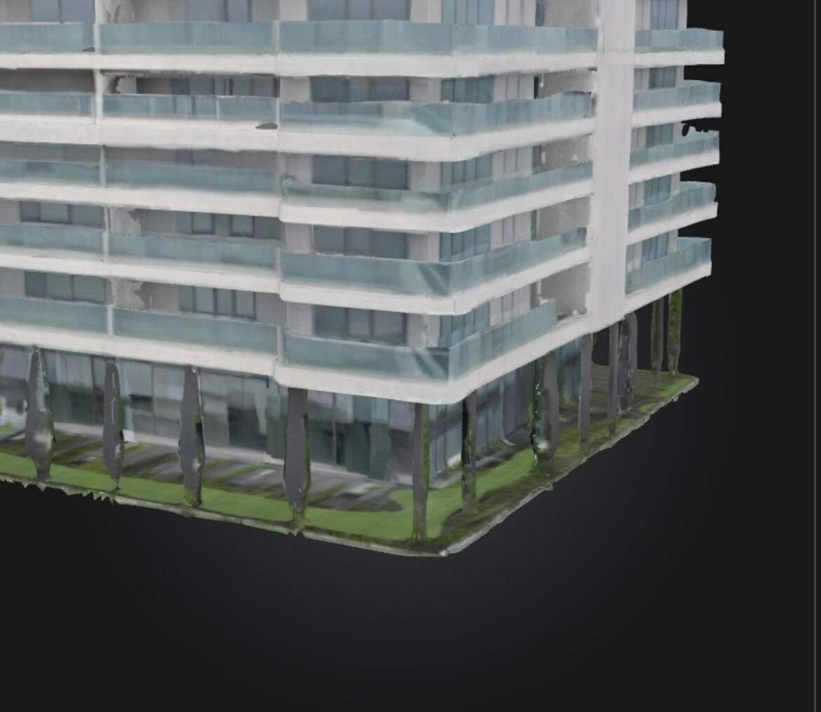 Residential Building 3D model_12