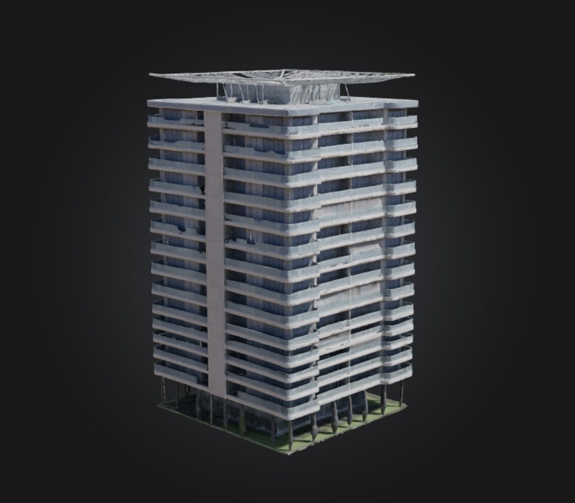 Residential Building 3D model_13