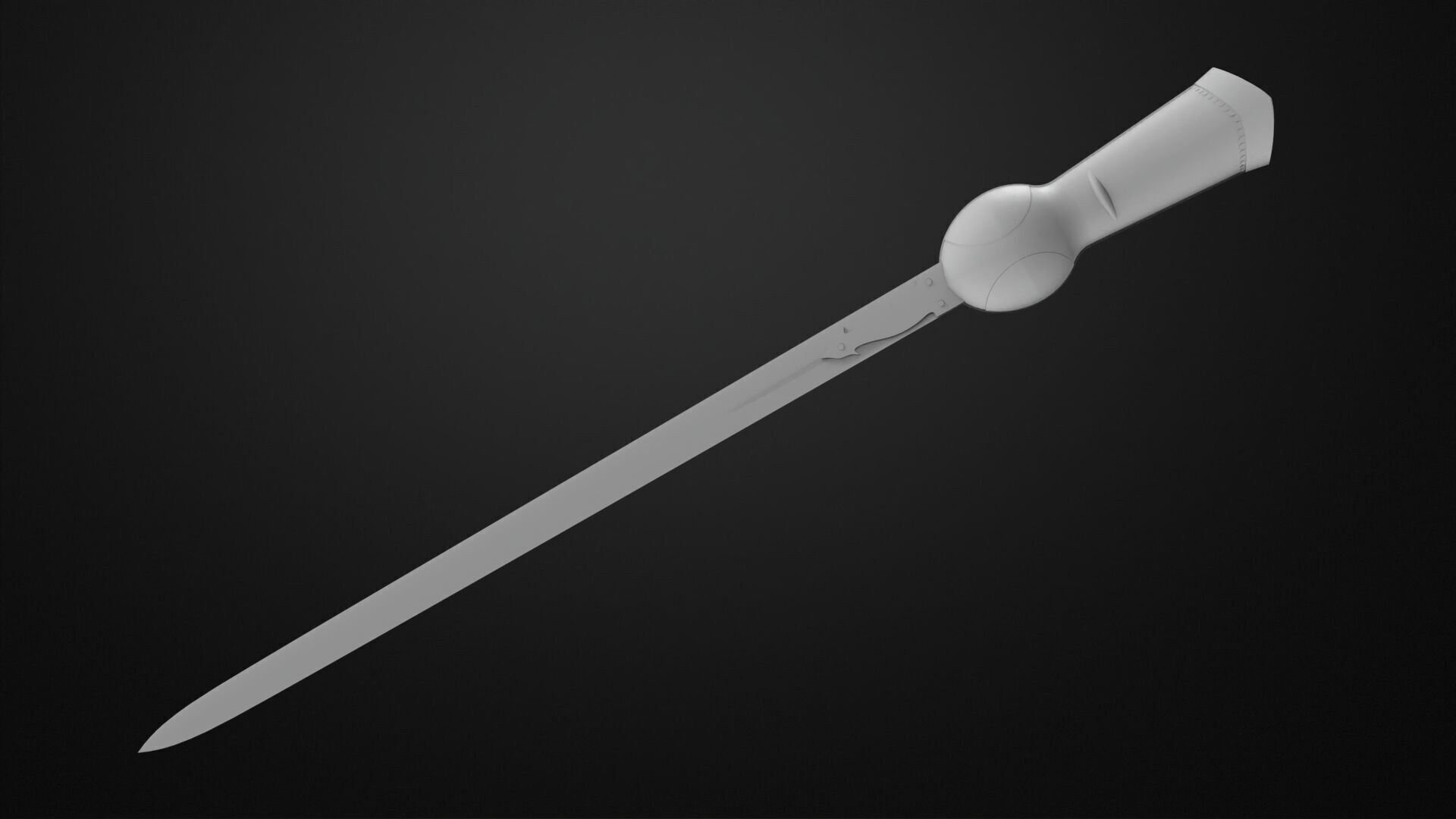 Weapons Encyclopedia 014 Pata 3D print model_2