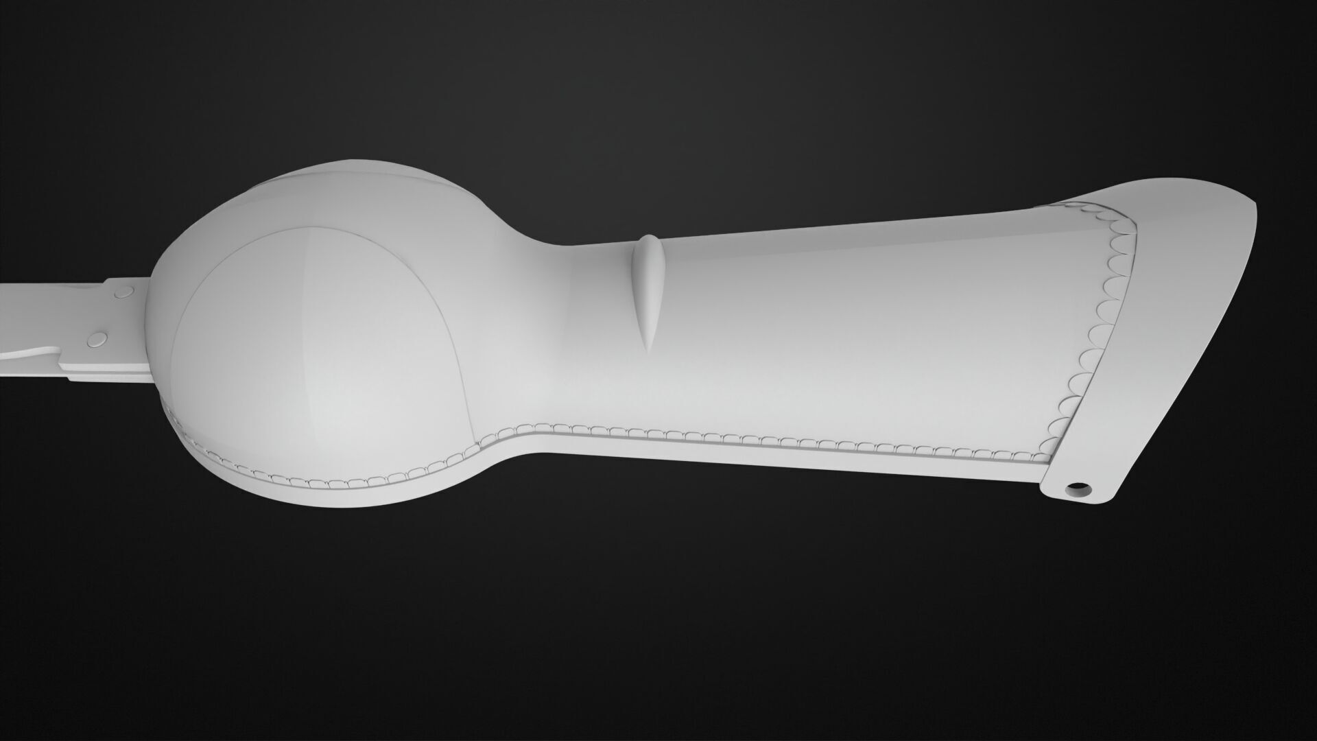 Weapons Encyclopedia 014 Pata 3D print model_7