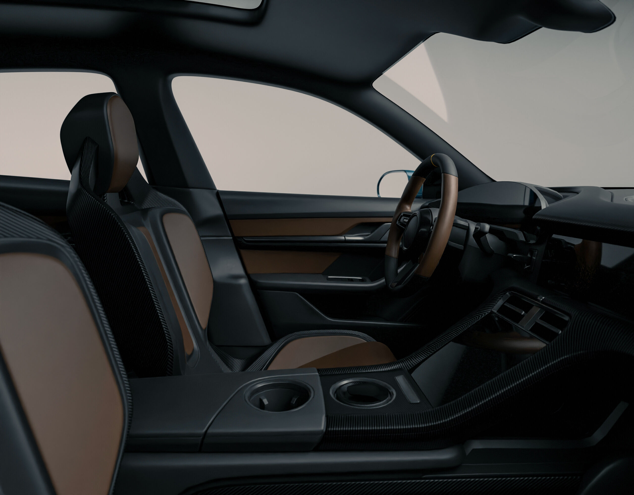 Porsche Taycan Turbo Modified 3D model_9