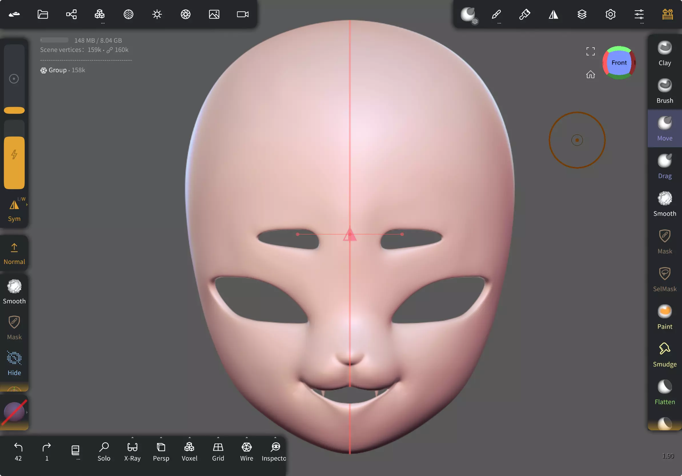 Kigurumi Mask 3D Model  3D print model_0