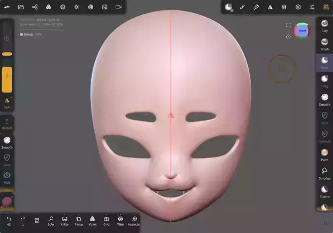Kigurumi Mask 3D Model 
