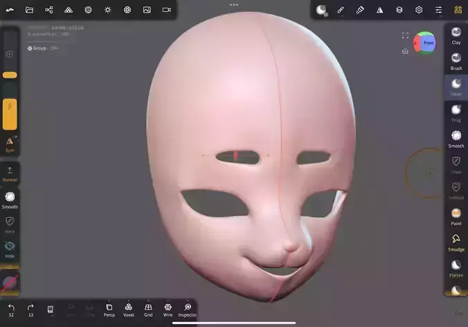 Kigurumi Mask 3D Model 