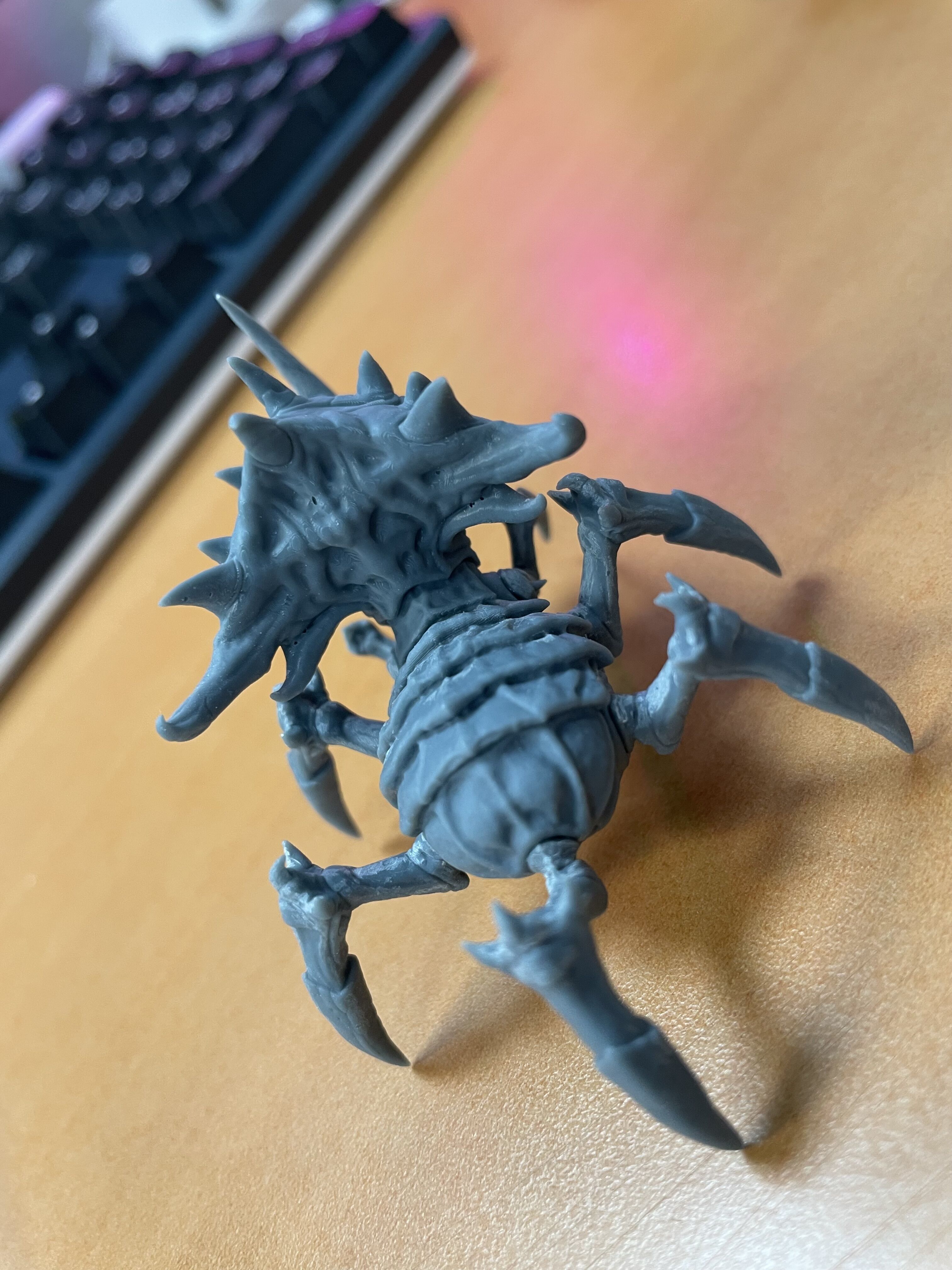 Starcraft2 Lurker 3D print model_12