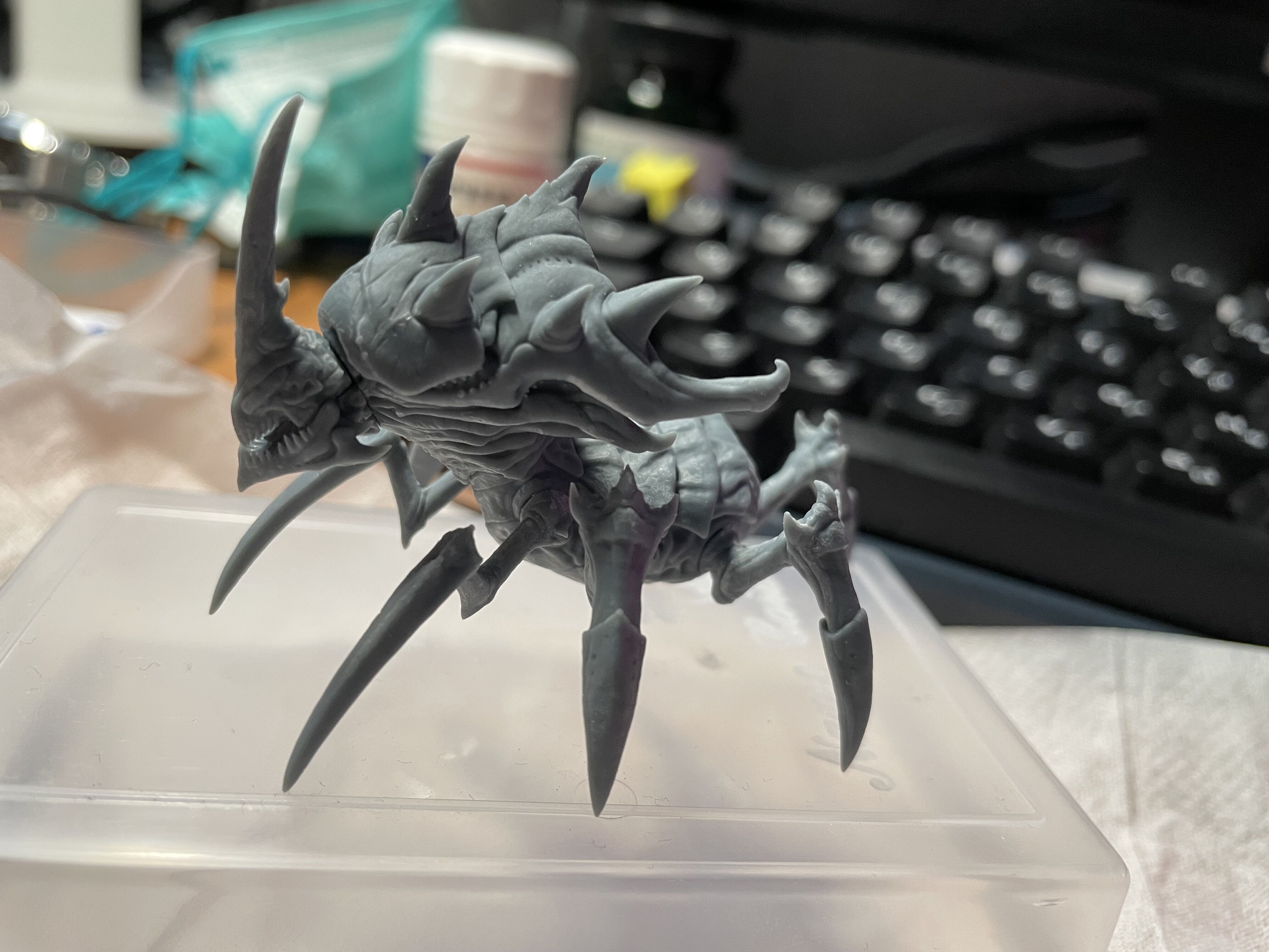 Starcraft2 Lurker 3D print model_11