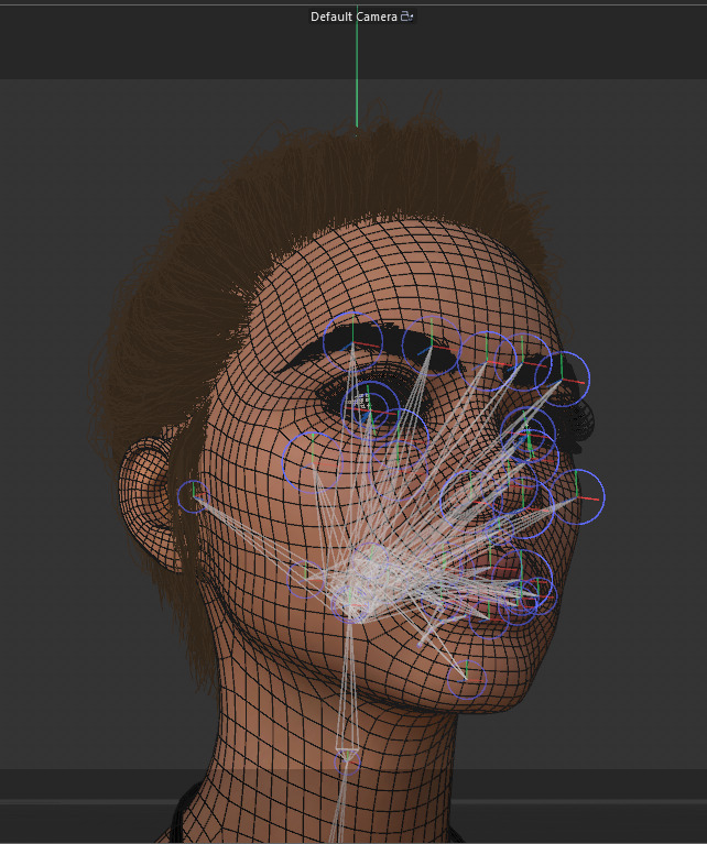 Photorealistic Young Woman 3D model_5