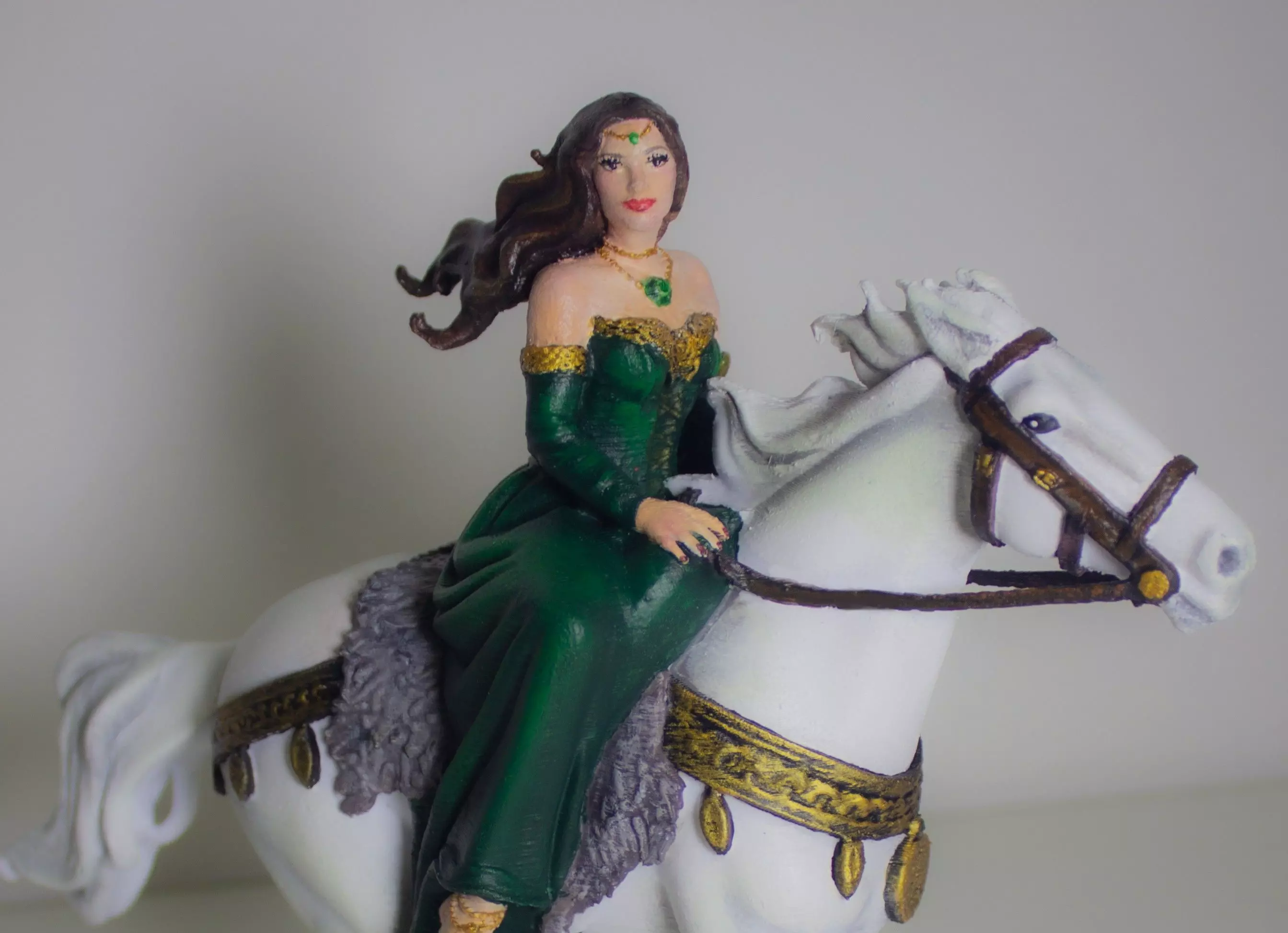 Rihannon Celtic Goddess sculpture figure 3d print model 3D print model_0