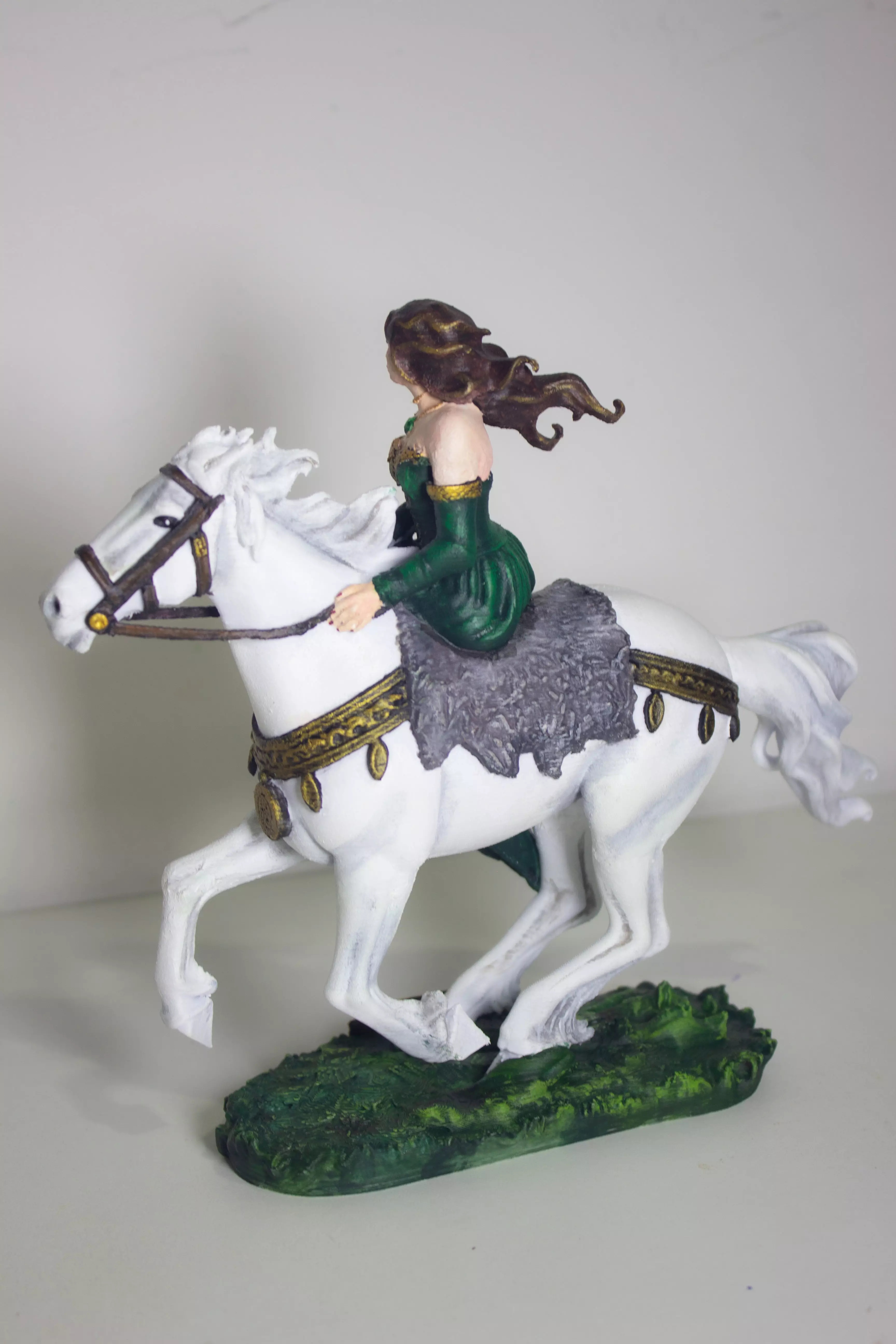 Rihannon Celtic Goddess sculpture figure 3d print model 3D print model_2