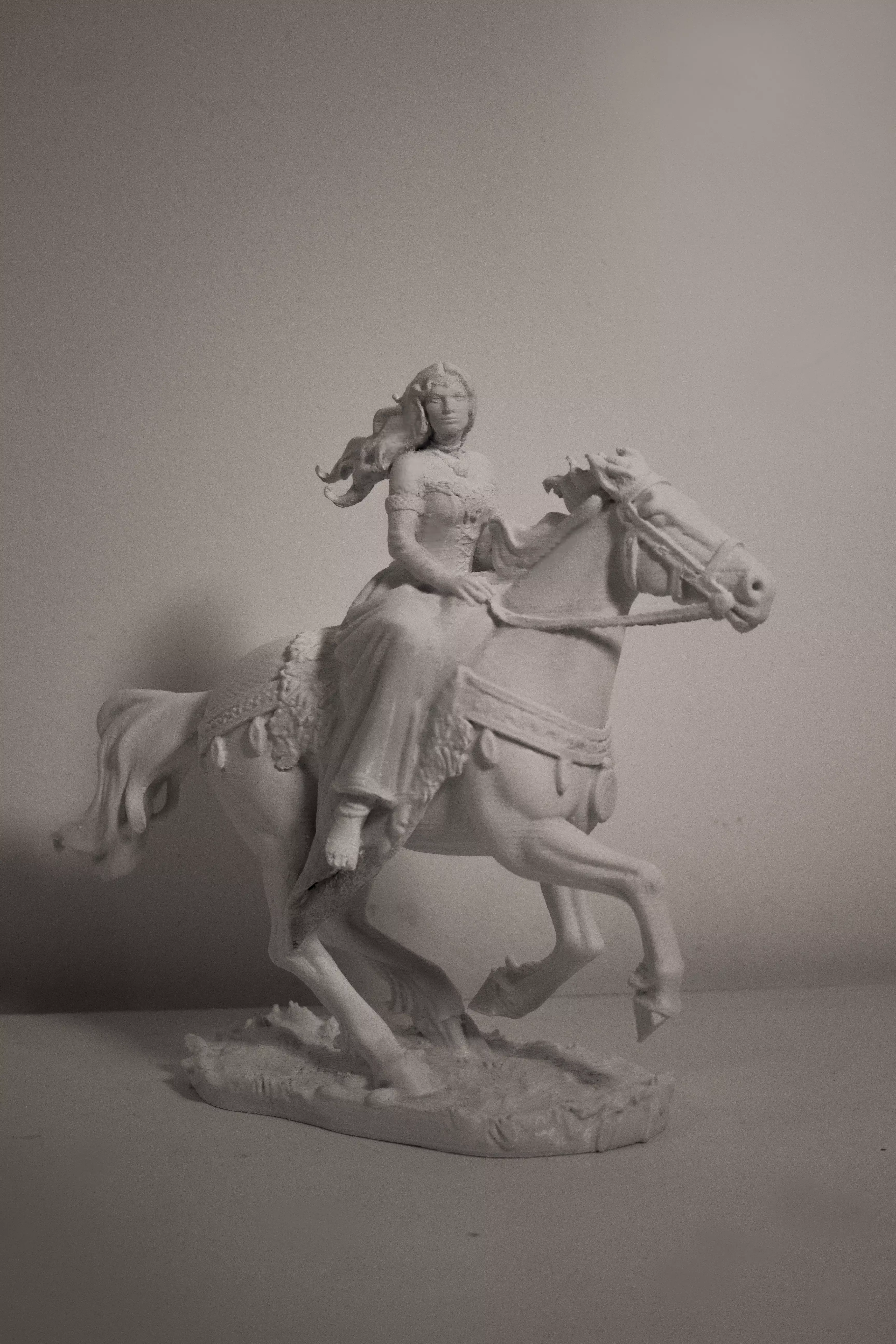 Rihannon Celtic Goddess sculpture figure 3d print model 3D print model_3