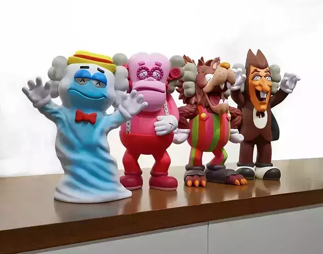 Kaws Monster Cereals Series for Print