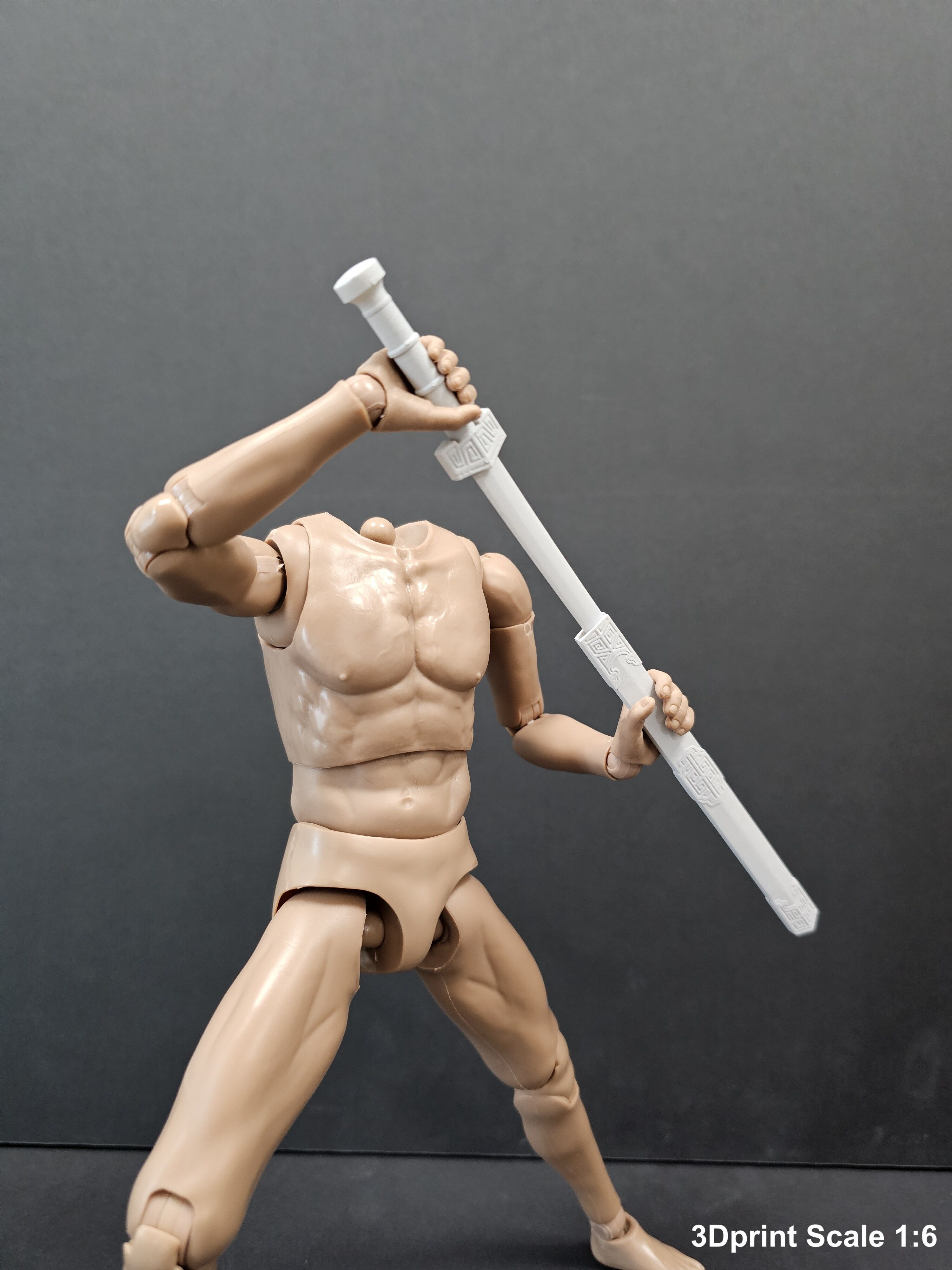 Weapons Encyclopedia 040 Jian 3D print model_12