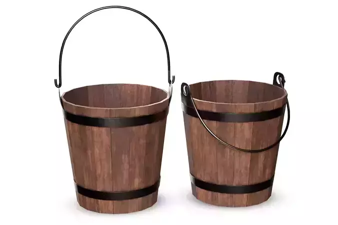 Wooden Bucket