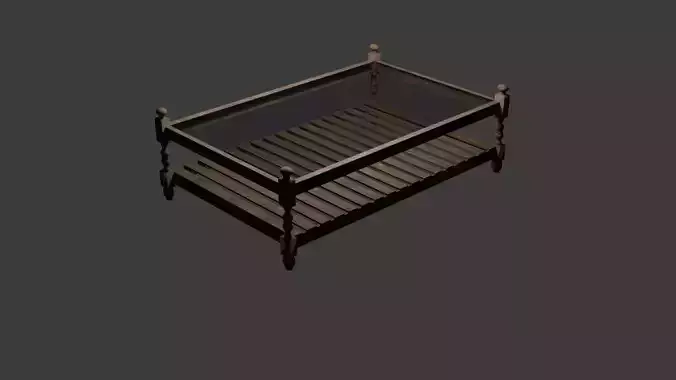 old wooden indian table 