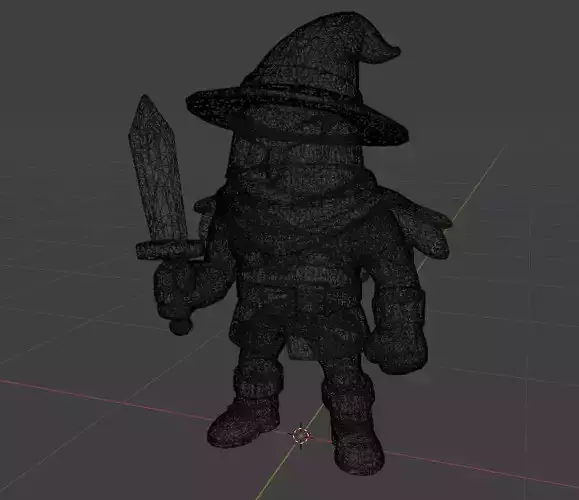 Realistic Game Character Fully Rigged And Optimized for Blender