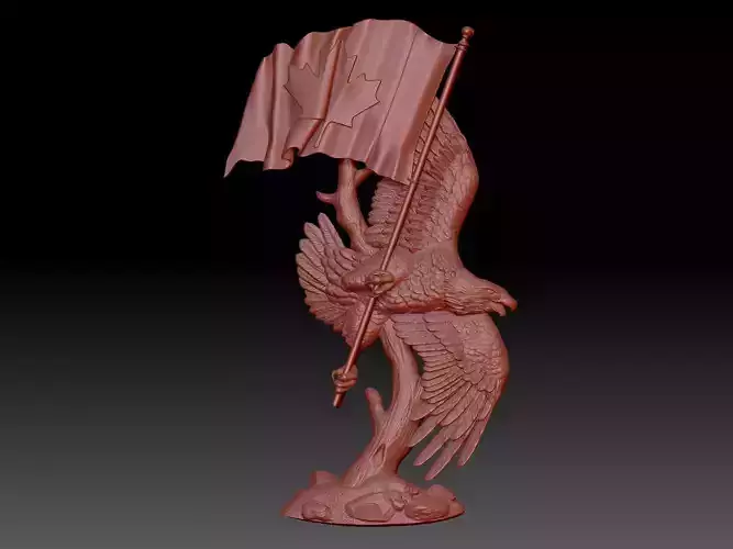 English Canada 3D print model