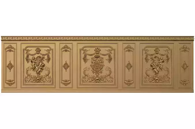 royal wall paneling B