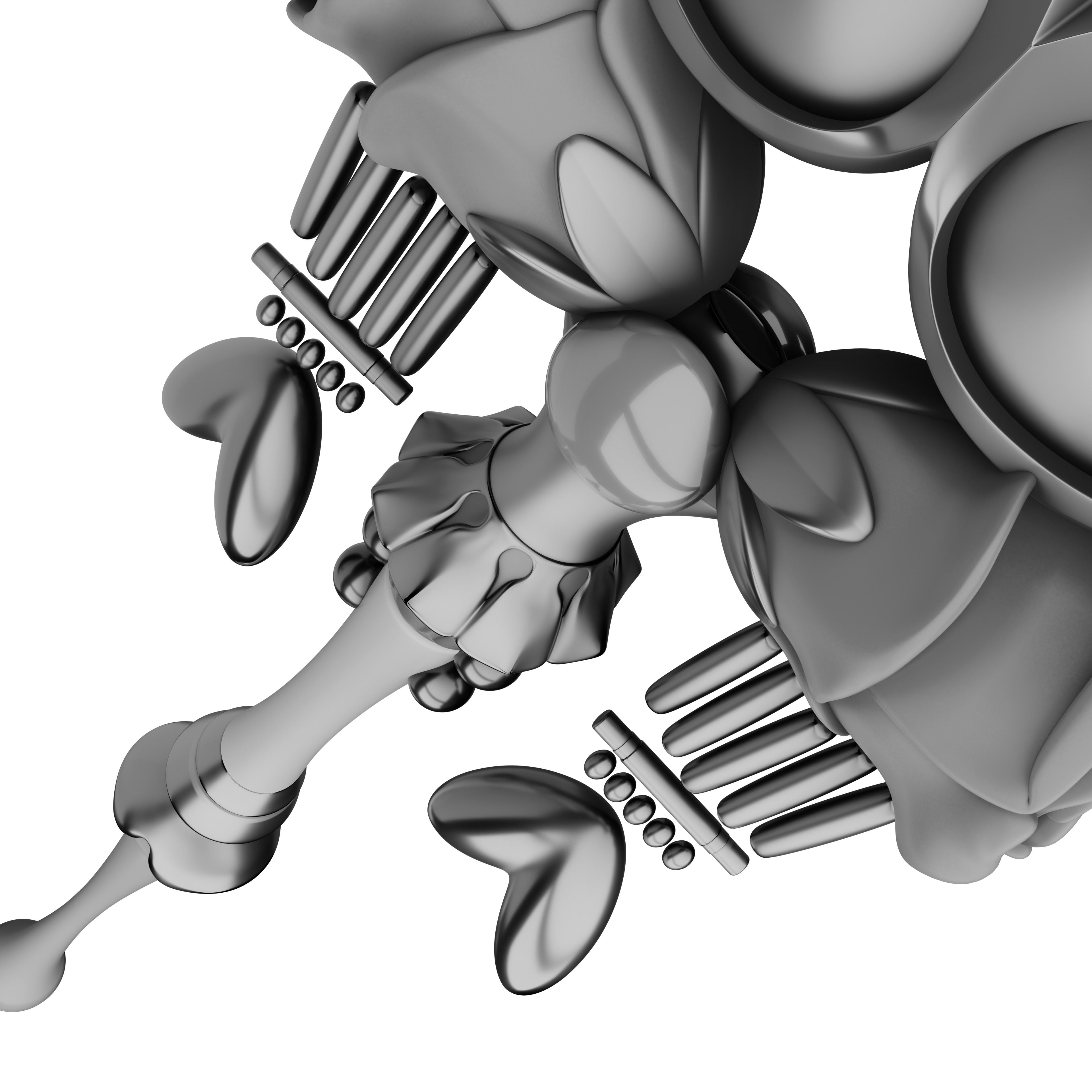 Aphrodite accessories spear shield hades 2 cosplay 3D print model_10