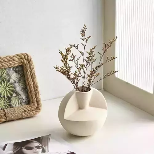 Modern conic Flower Vase 3D print model