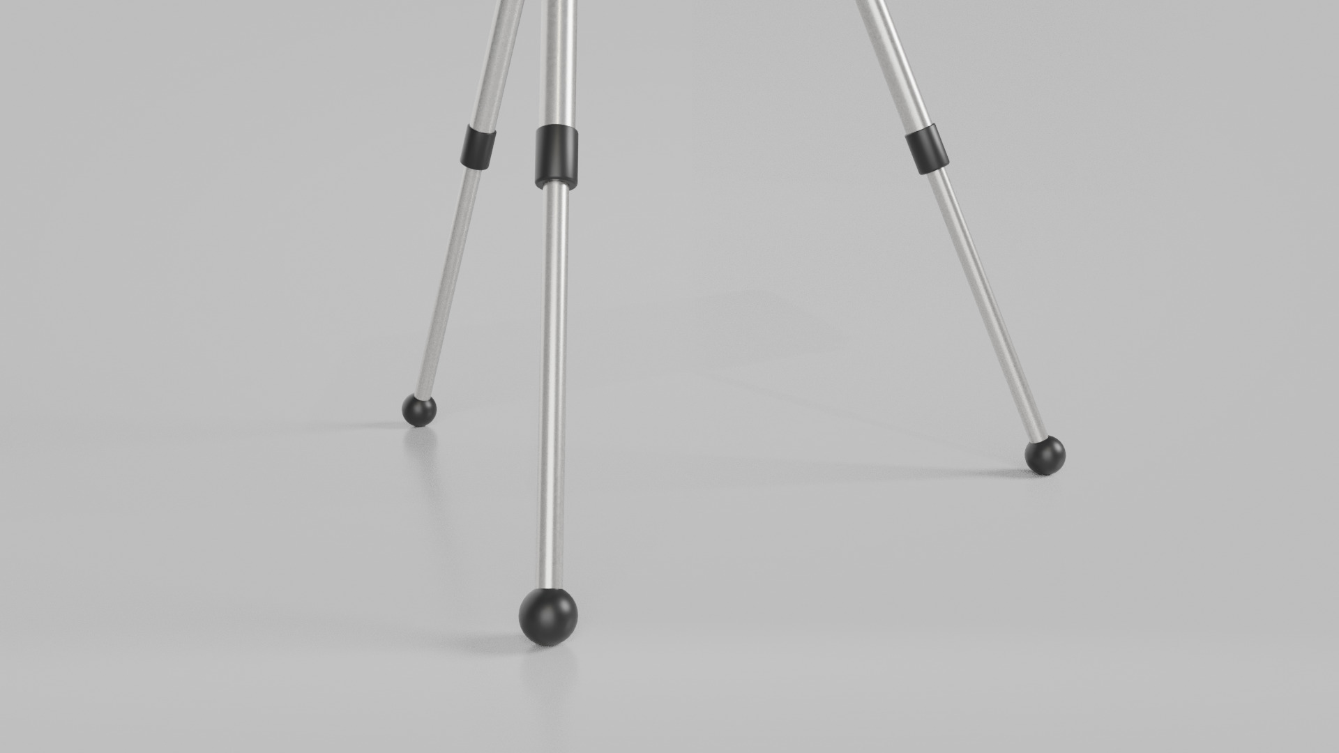 Customizable Metal Whiteboard with Stand - Writing Board Low-poly 3D model_11