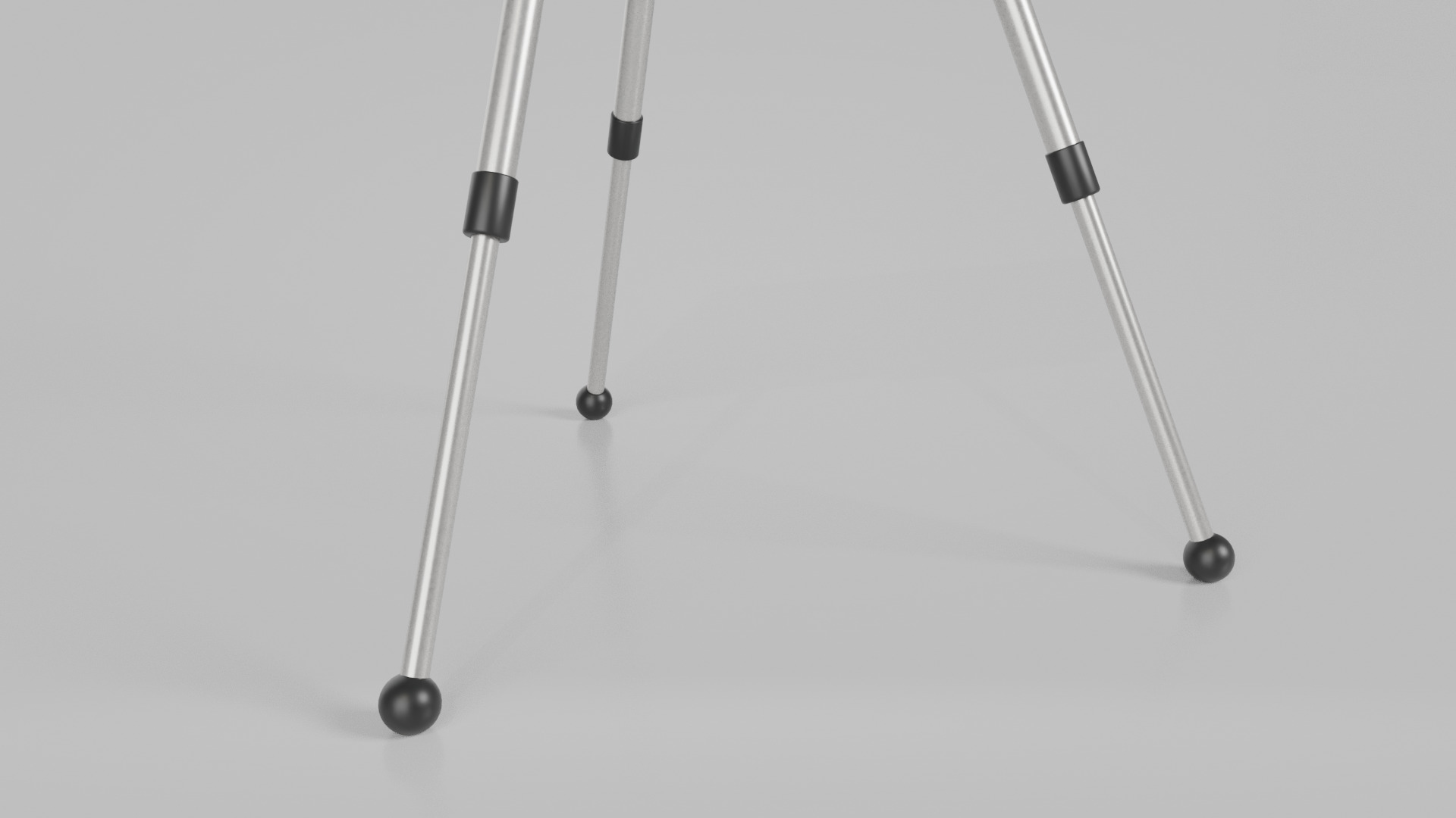 Customizable Metal Whiteboard with Stand - Square Writing Board Low-poly 3D model_11