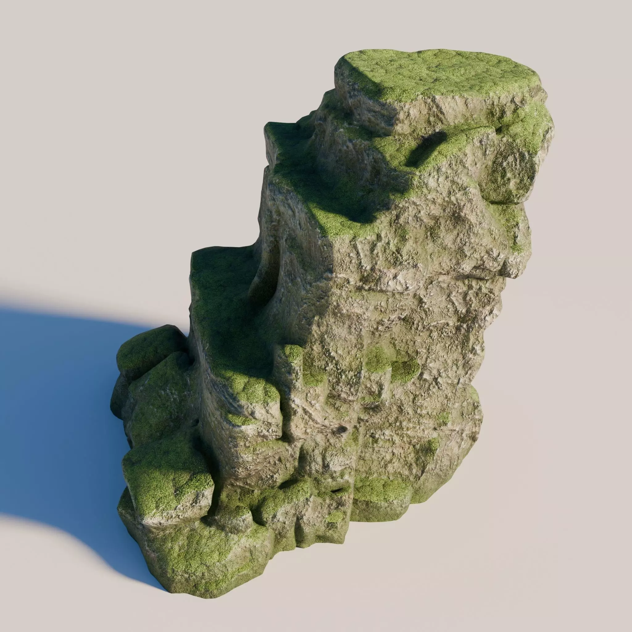 Rock 1 Low-poly 3D model