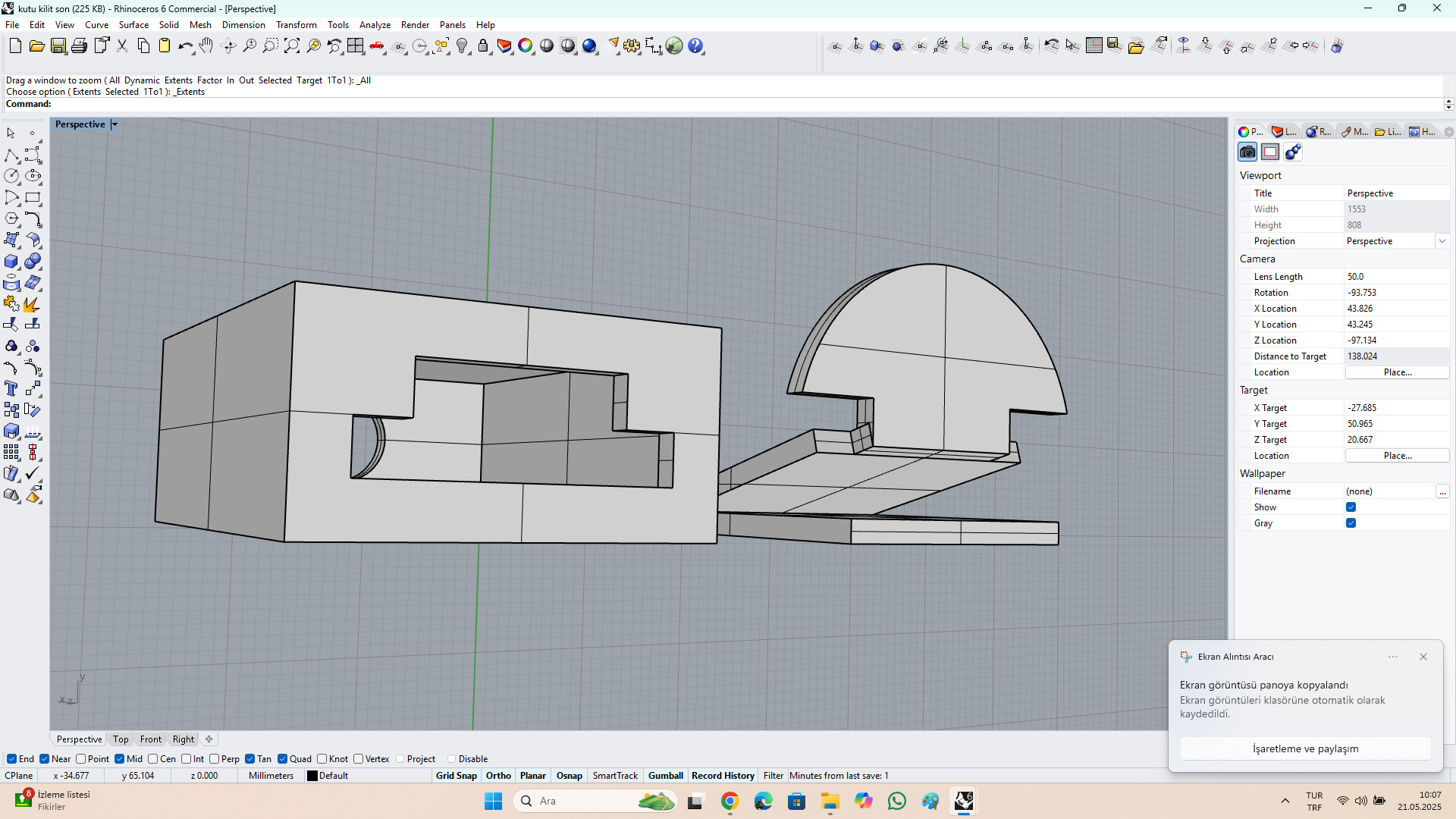 kutu kilit modeli Free 3D model_4
