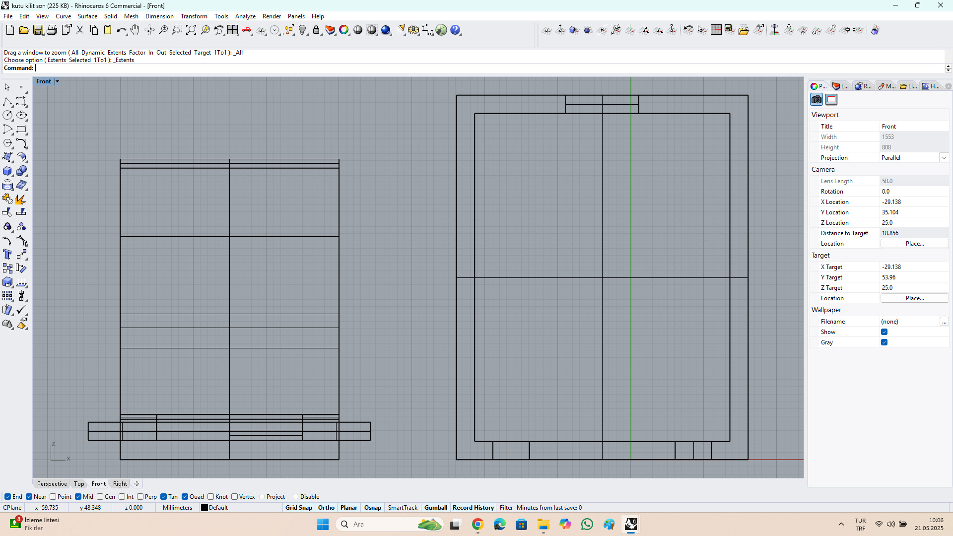 kutu kilit modeli Free 3D model_1