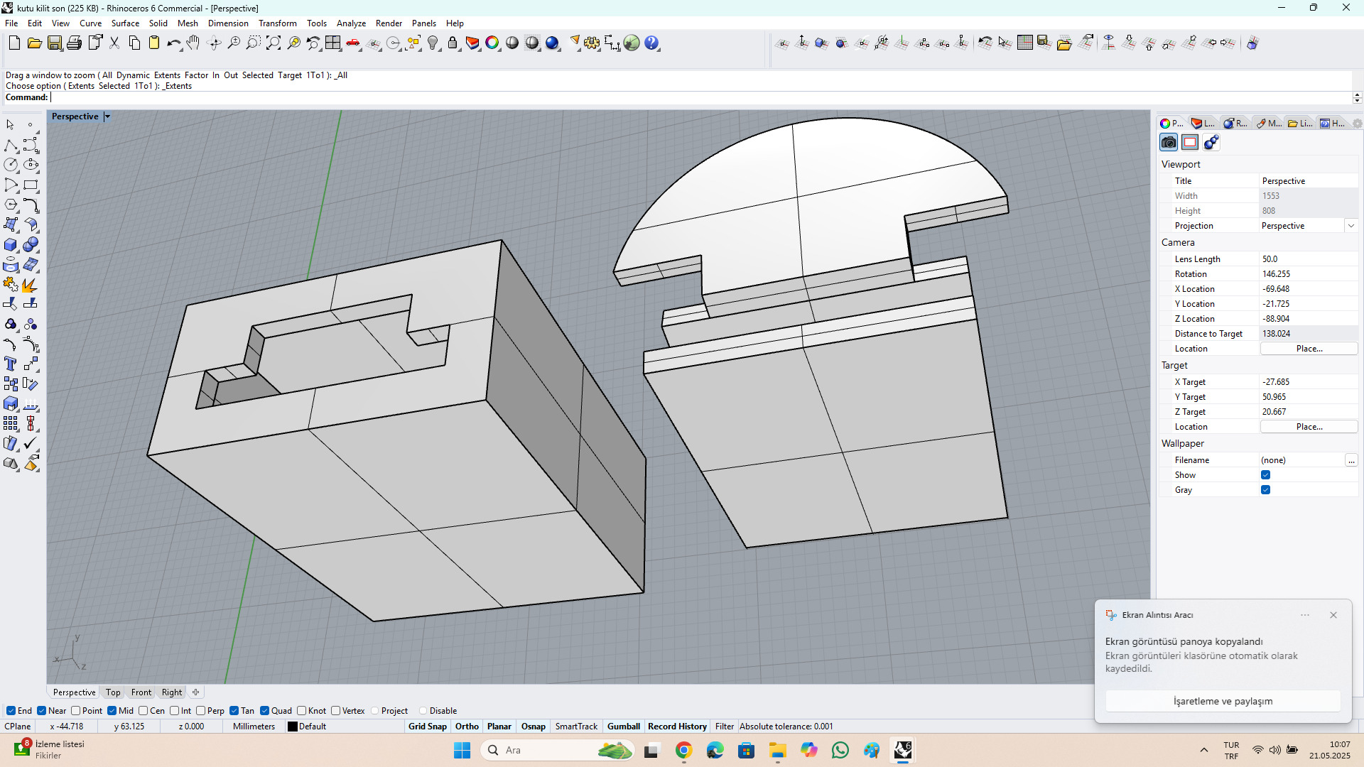 kutu kilit modeli Free 3D model_6