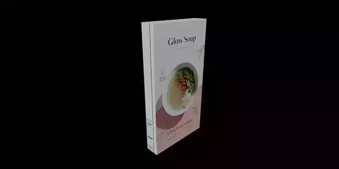 Instant soup-Minestrone Instant Soup-GAME READY PBR 