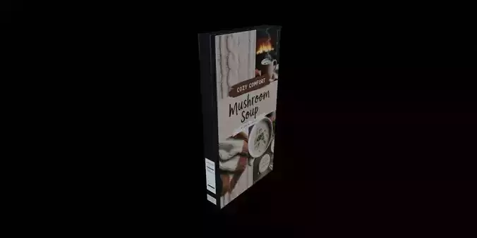 Instant soup-Minestrone Instant Soup-GAME READY PBR 