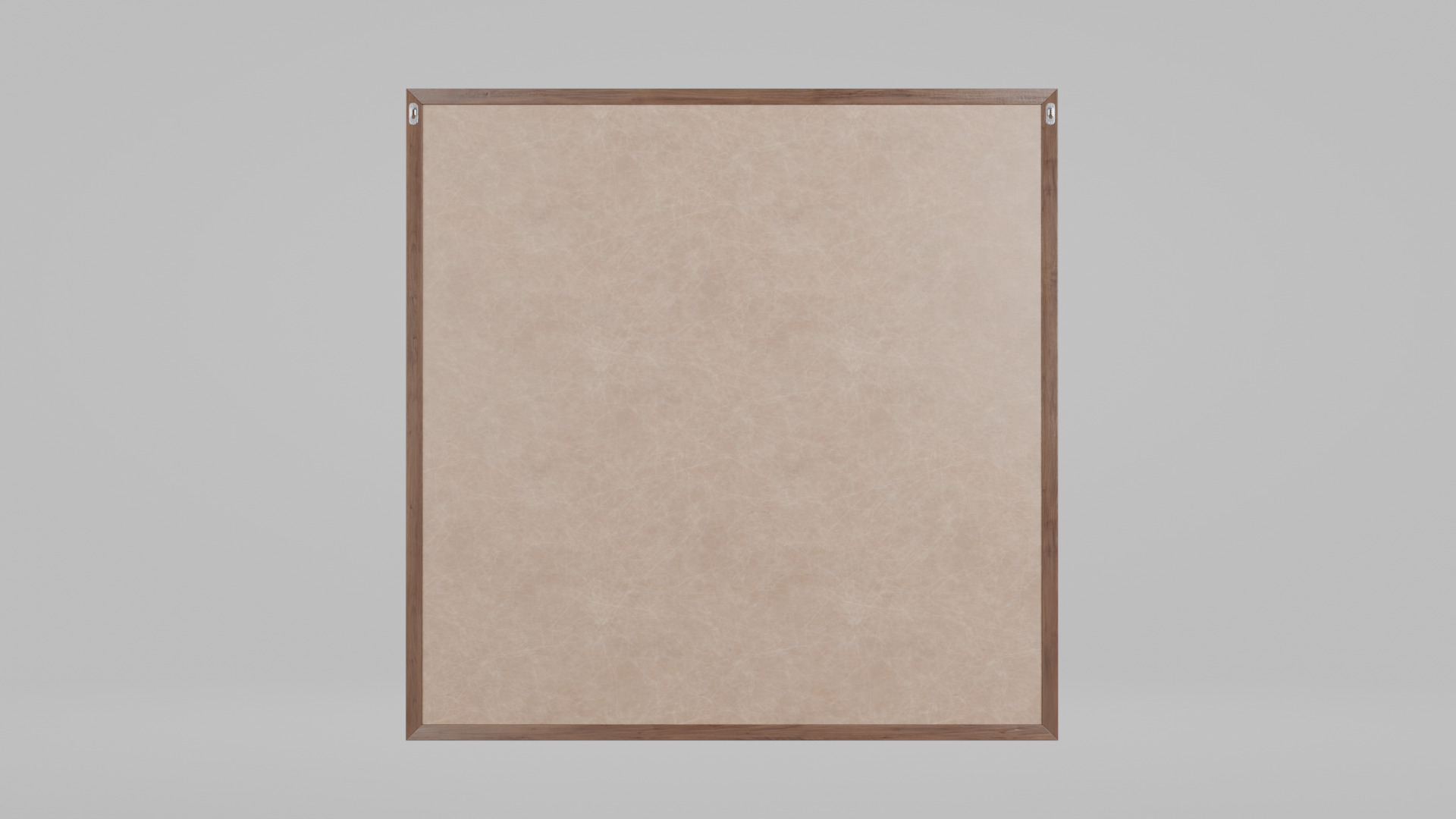 Customizable Wall-Mounted Blackboard -Square Regular Write Board Low-poly 3D model_3