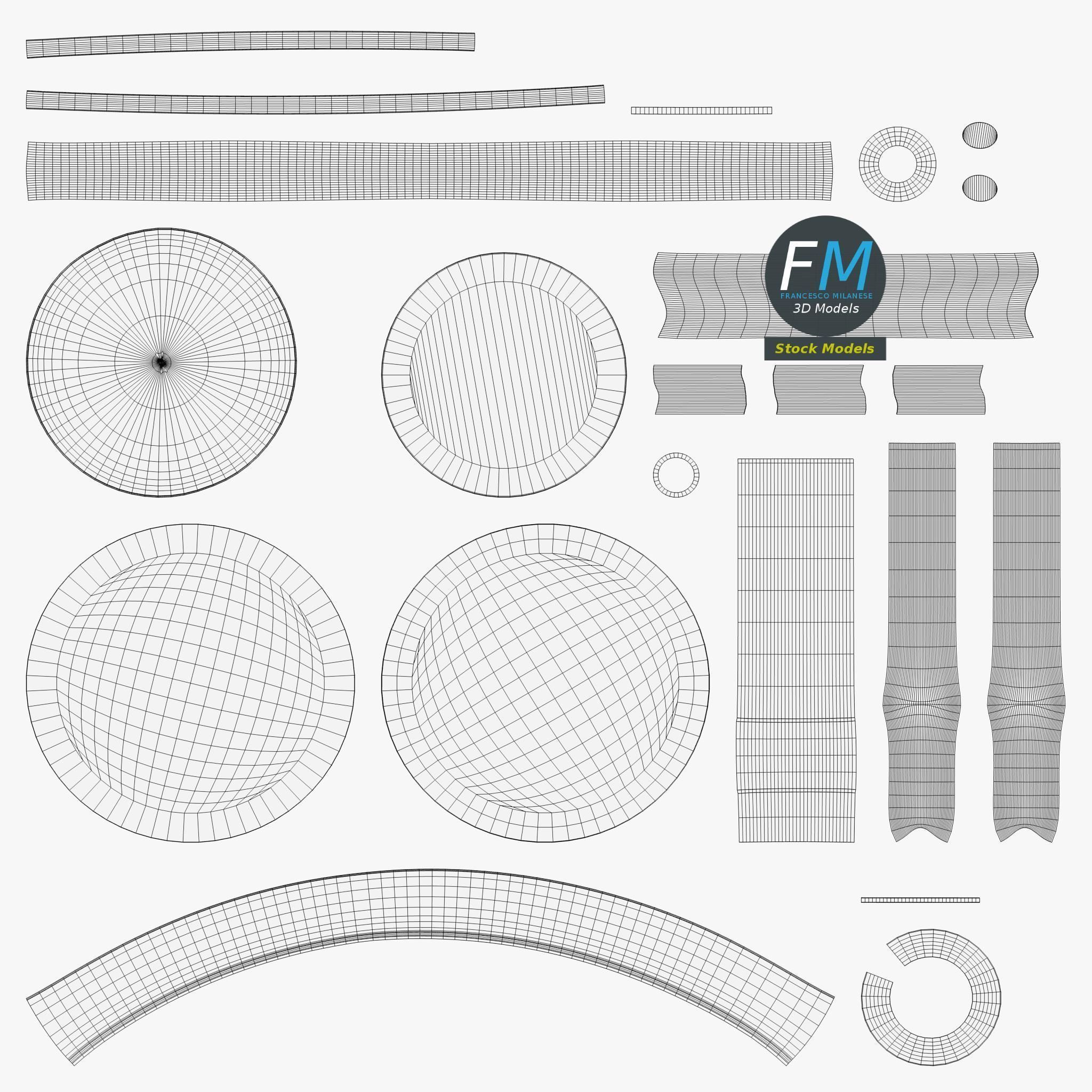 Bar stool 1 3D model_11