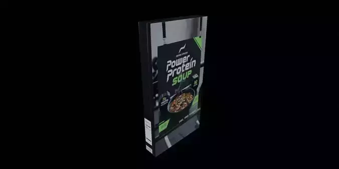 Instant soup-Minestrone Instant Soup-GAME READY PBR 