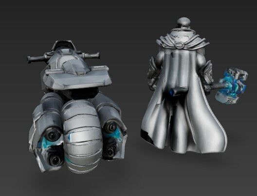 3D Printable Iron Oath Raider  Bladestreak War Bike 3D print model_6