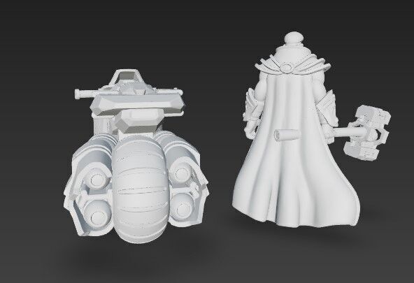 3D Printable Iron Oath Raider  Bladestreak War Bike 3D print model_10