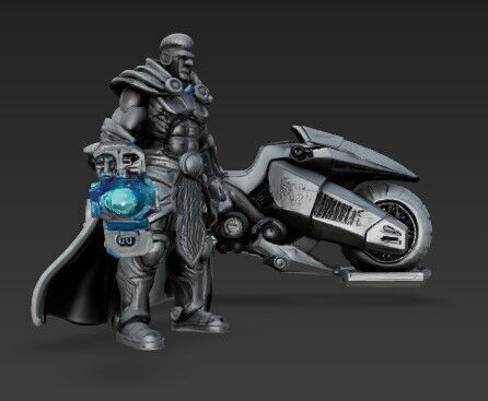 3D Printable Iron Oath Raider  Bladestreak War Bike 3D print model_4