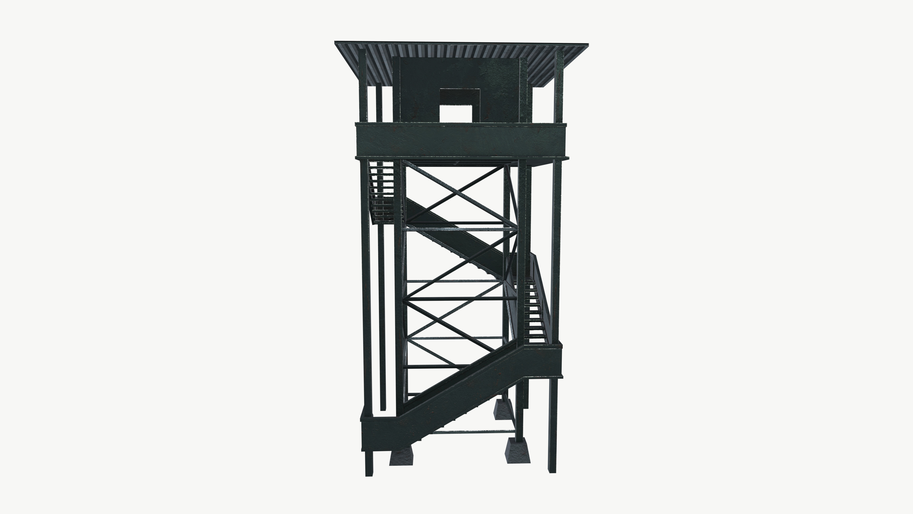 Watch Tower 3D model_2