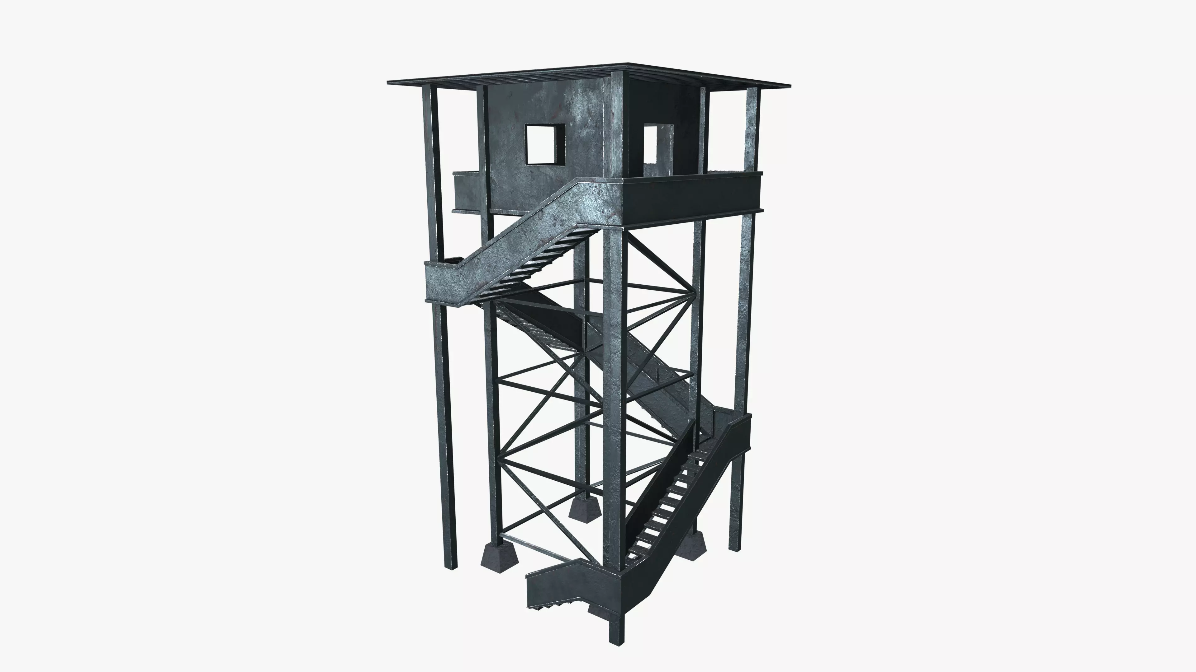 Watch Tower 3D model_0